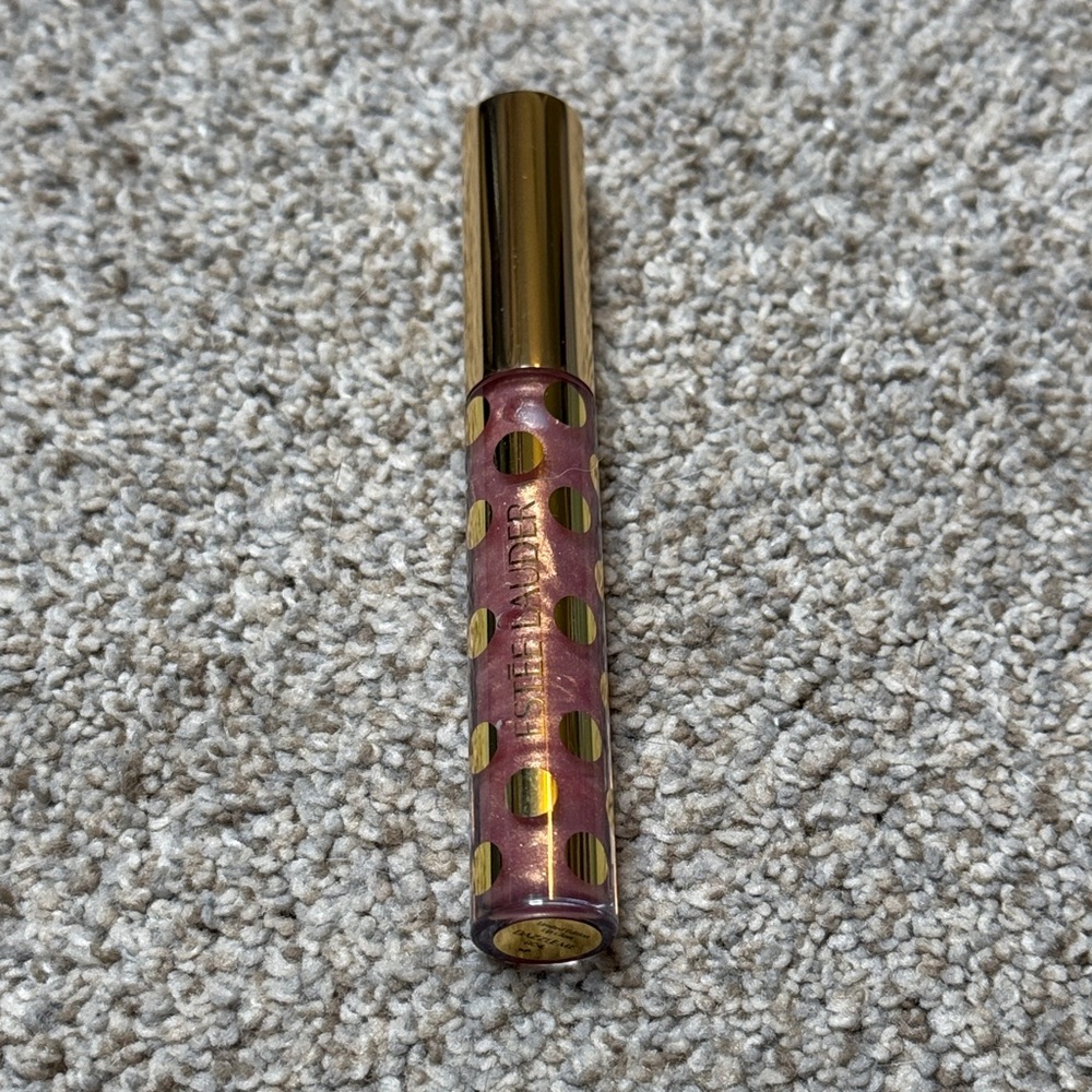Estée Lauder Dazzle Me Lip Gloss Golden Peach Limited Edition NWT - Picture 3 of 9